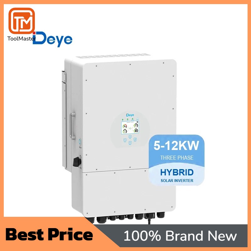 Hybrid Solar Inverter - [ลดราคา] อินเวอร์เตอร์ไฮบริด 10KW 12KW 18KW เฟสเดียว