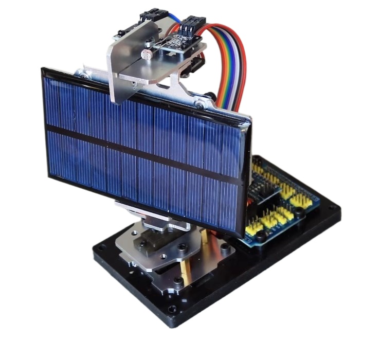 Renewable Energy Project - ชุดอุปกรณ์ติดตามแสงอาทิตย์ Arduino DIY - ระบบเรดาร์ค้นหาแสงสำหรับโครงการพลังงานทดแทน