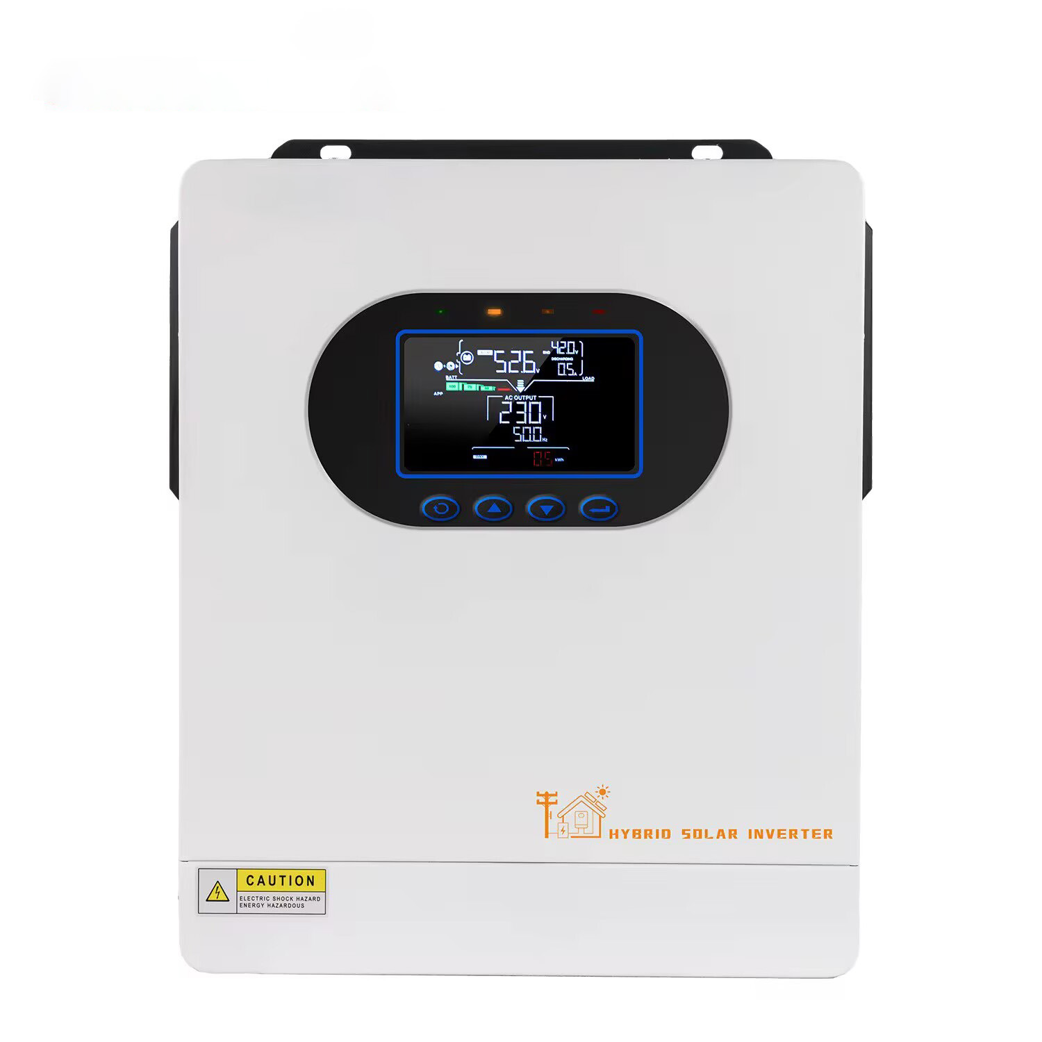 Hybrid Solar Inverter - อินเวอร์เตอร์ไฮบริดพลังงานแสงอาทิตย์ 6.2 กิโลวัตต์ 48 โวลต์ เฟสเดียว