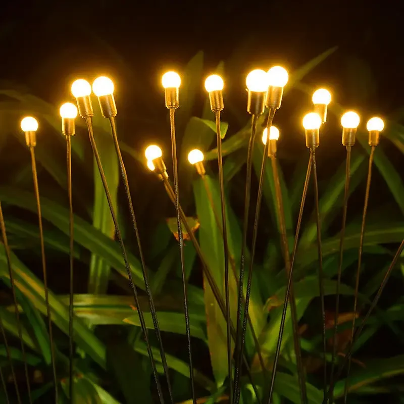 Renewable Energy Project - ไฟทางเดินพลังงานแสงอาทิตย์กลางแจ้ง กันน้ำ 6/8/10 หัว ไฟ LED