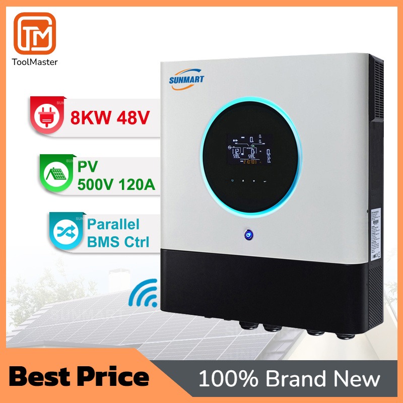 Hybrid Solar Inverter - [ขายดีที่สุด] ขายราคาขายส่ง อินเวอร์เตอร์พลังงานแสงอาทิตย์แบบไฮบริด 48V 8000W 8KW