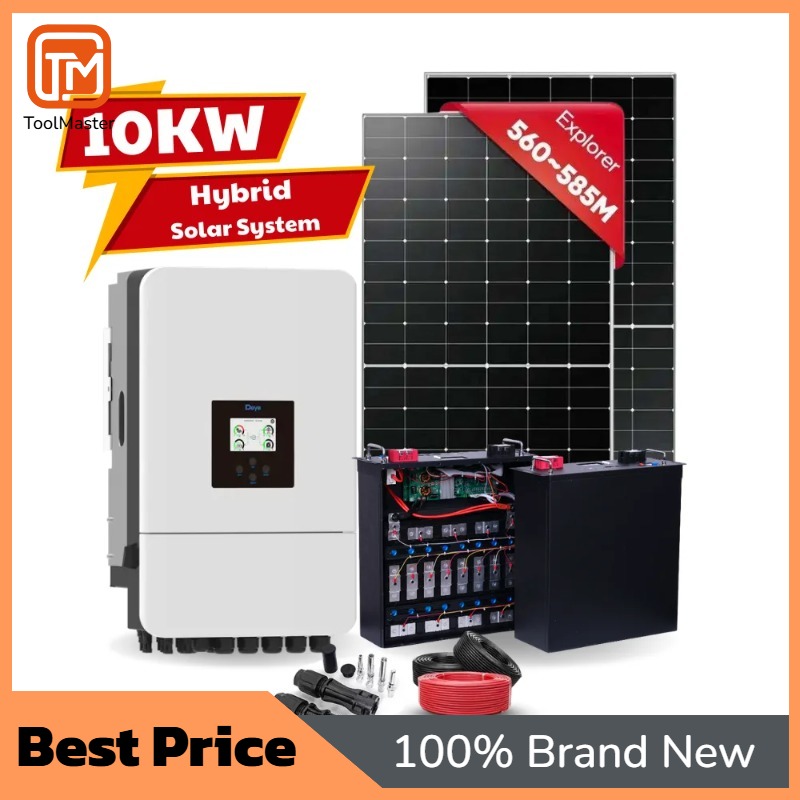 Hybrid Solar Inverter - 【ลดราคา】ระบบโซลาร์เซลล์ 10KW Deye 3 เฟส ไฮบริด