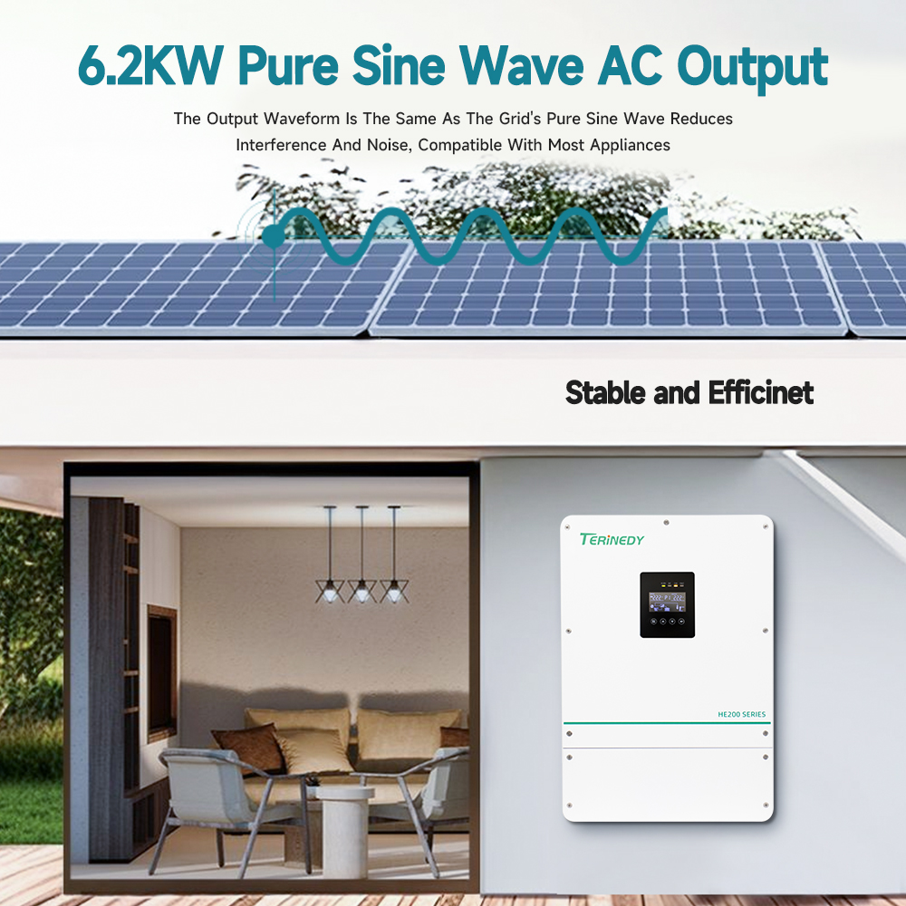 อินเวอร์เตอร์กันน้ำ Smart 6kW  - Hybrid Solar Inverter บทวิจารณ์และราคา